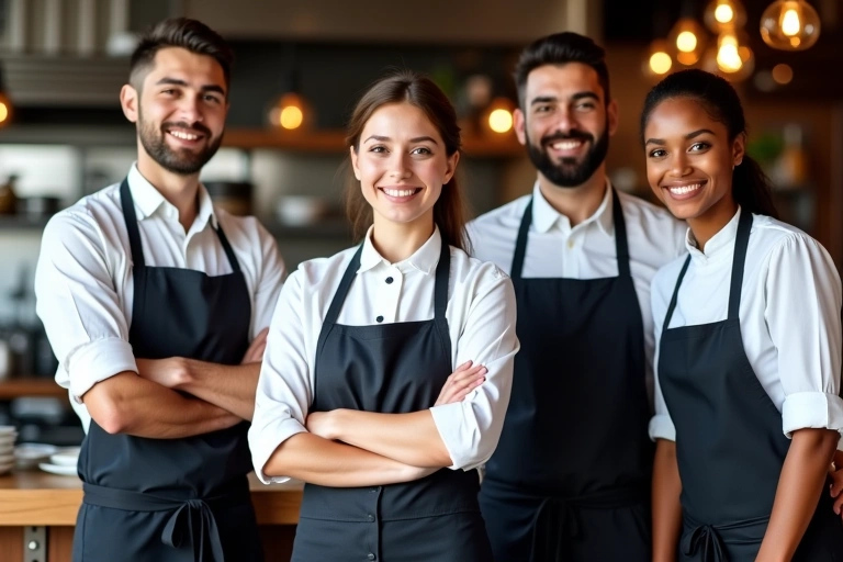 The Chialala restaurant team